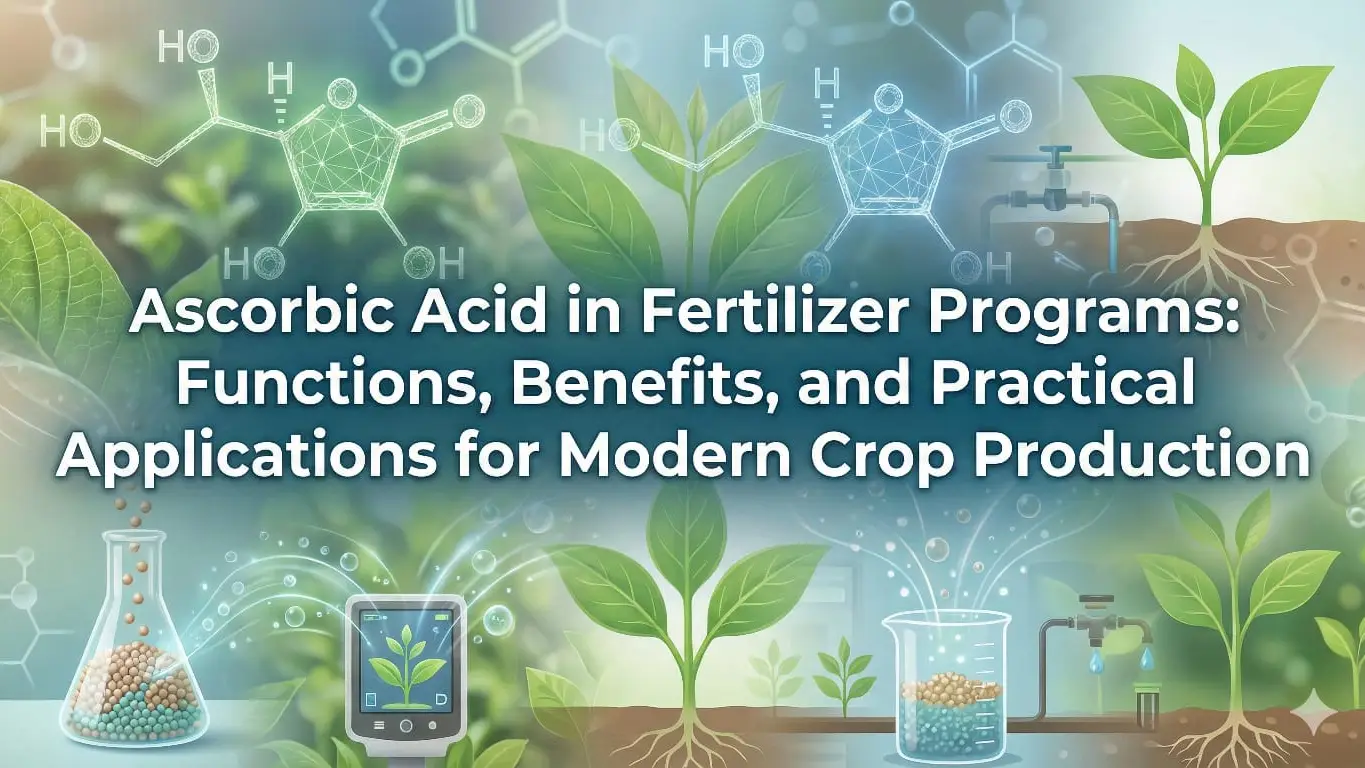 El ácido ascórbico en los programas de fertilización: funciones, beneficios y aplicaciones prácticas para la producción agrícola moderna