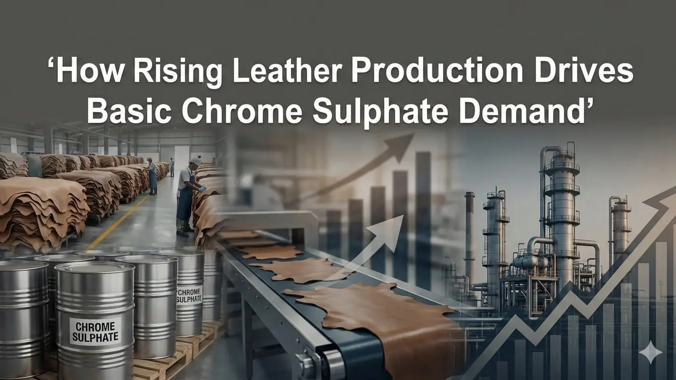 How Rising Leather Production Drives Basic Chrome Sulphate Demand