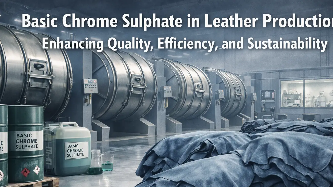 Basic Chrome Sulphate in Leather Production: Enhancing Quality, Efficiency, and Sustainability