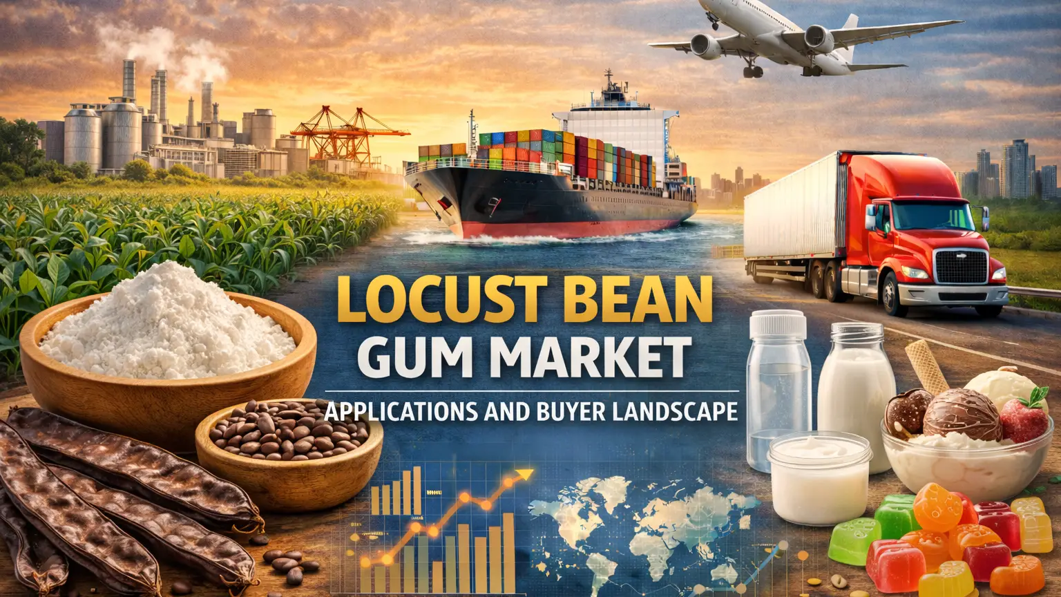 Locust Bean Gum Market: Applications and Buyer Landscape