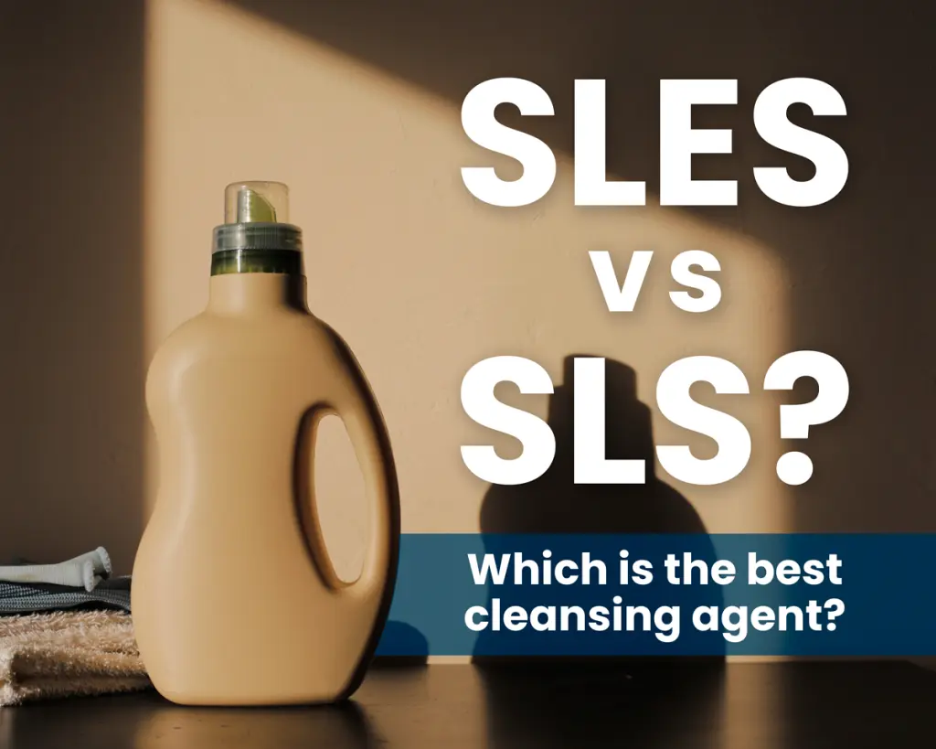 SLES vs SLS: ¿cuál es el mejor agente limpiador?